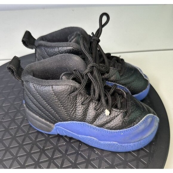Air Jordan 12 Retro Black Game Royal 850000-014 Sz 8C - Picture 1 of 8